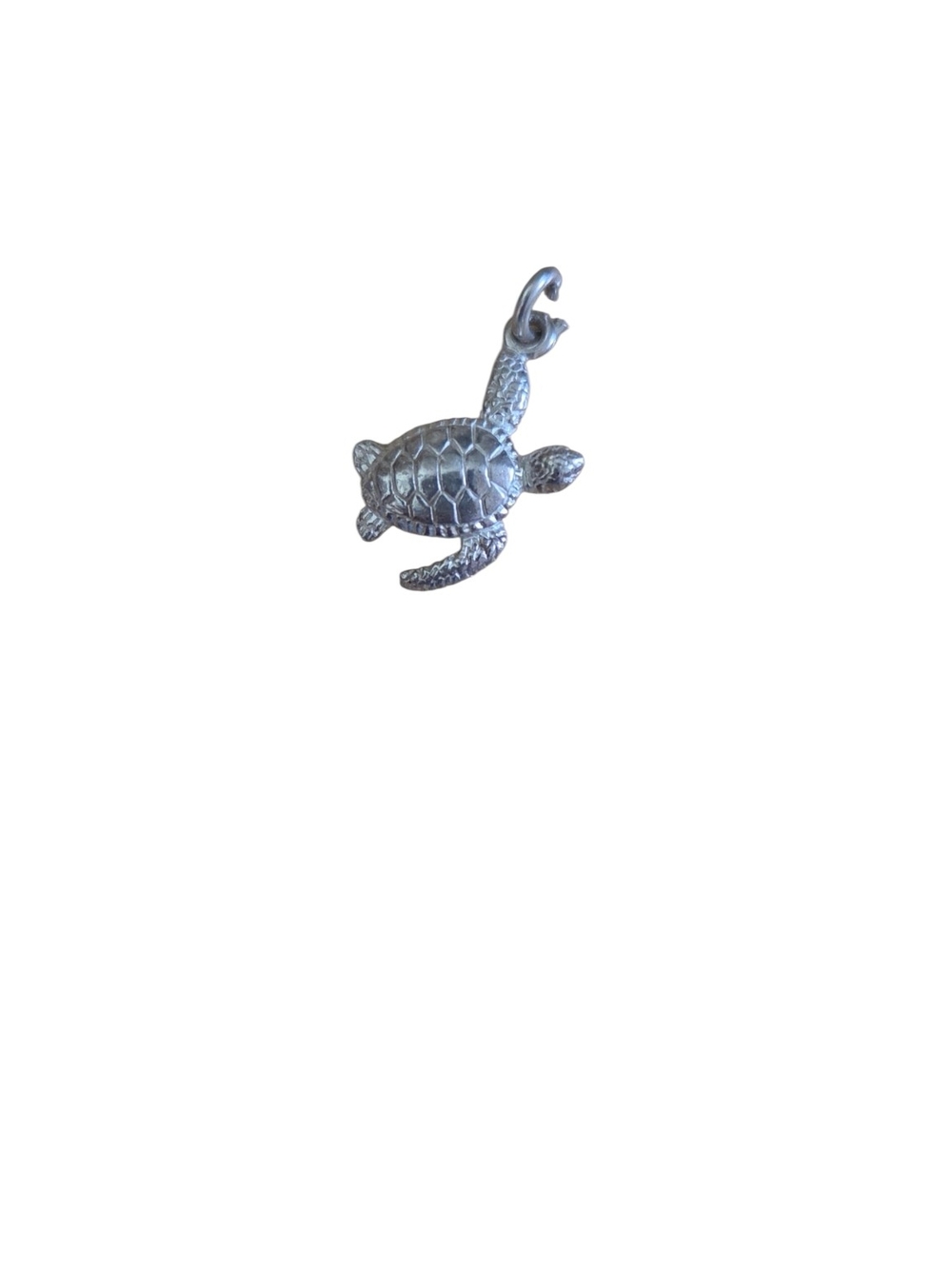 Sea Turtle Charm - Silver  925